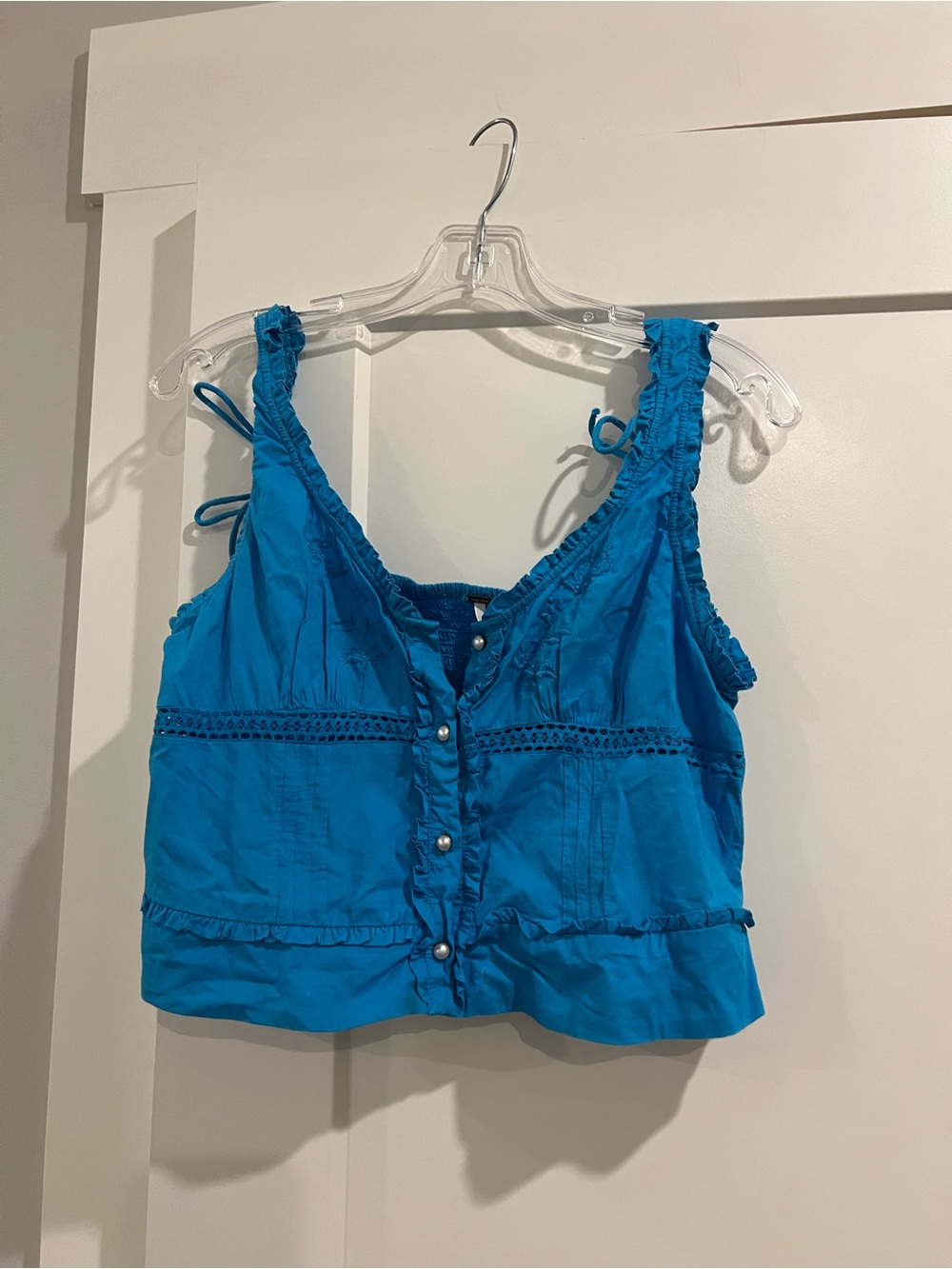 Free People Kerry Button-Front Top